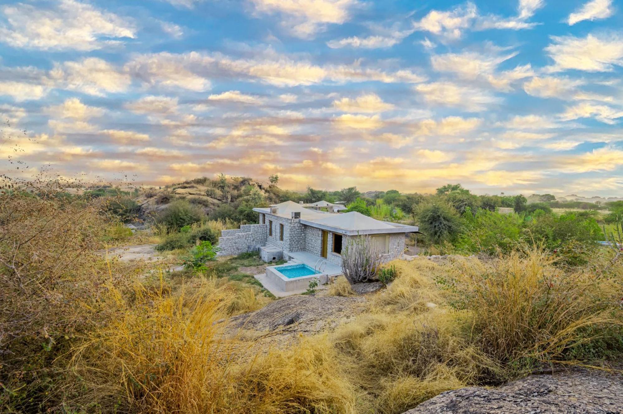 Hotel Clarks Safari Jawai Jawai Bandh Exterior foto